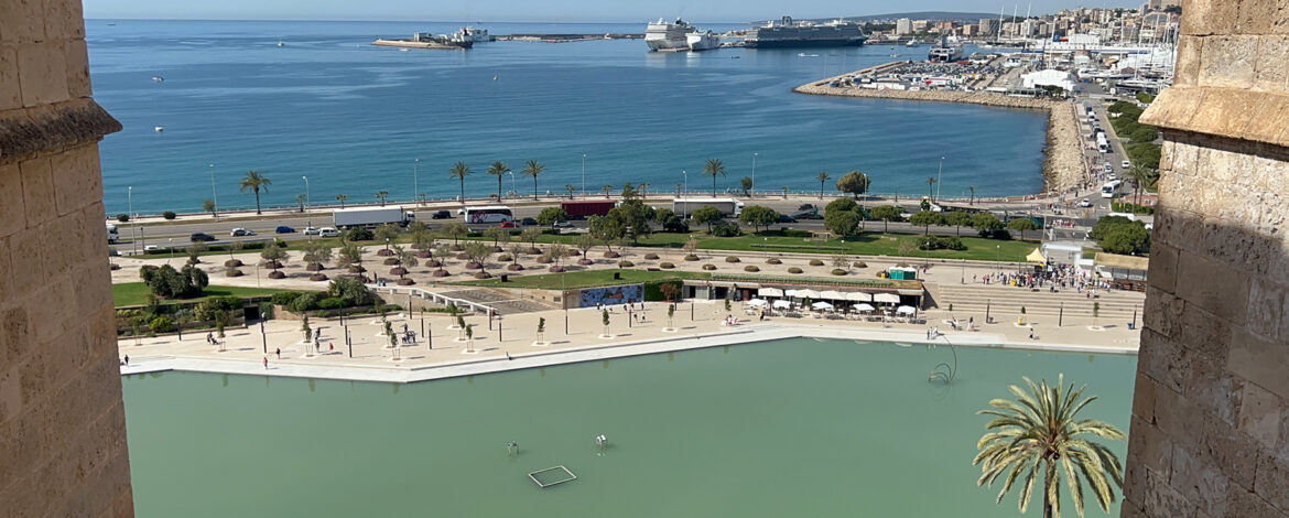 Ein Besuch der Terrassen der Kathedrale “La Seu” in Palma de Mallorca