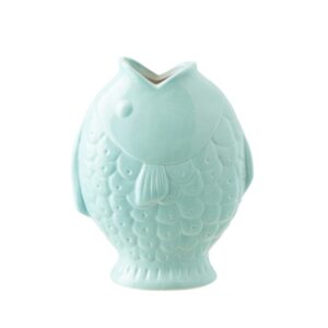Fischvase Türkis