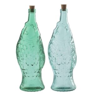 Fischflasche grün